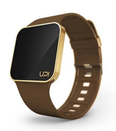 UPWATCH UPGRADE MATTE GOLD&BROWN +