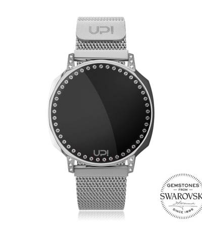 UPWATCH XT SWAN SILVER SWAN ZIRCONIA +