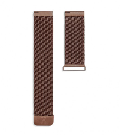 X WATCH DB MAGNET MESH BAND BROWN
