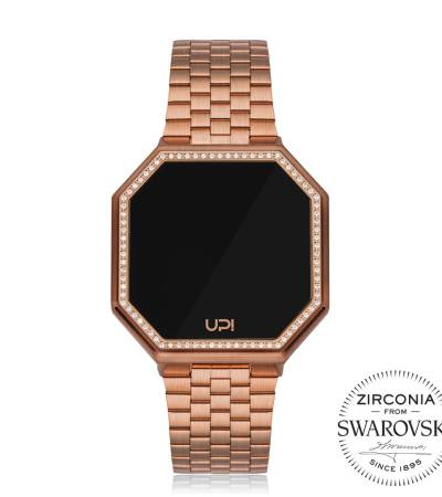 EDGE SWAN MATTE ROSE GOLD 42MM +