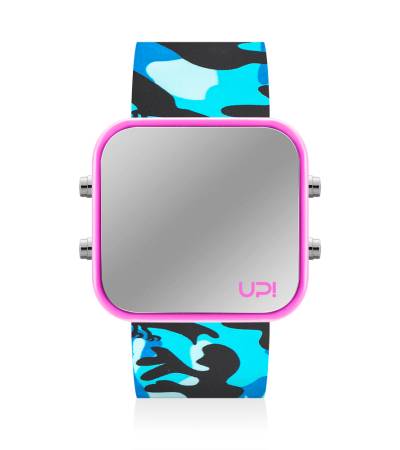 UPWATCH PINK&BLUE CAMOUFLAGE
