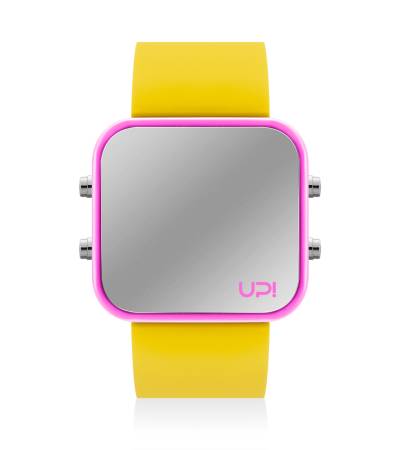 UPWATCH PINK&YELLOW