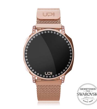 UPWATCH XT SWAN ROSE GOLD SWAN ZIRCONIA +